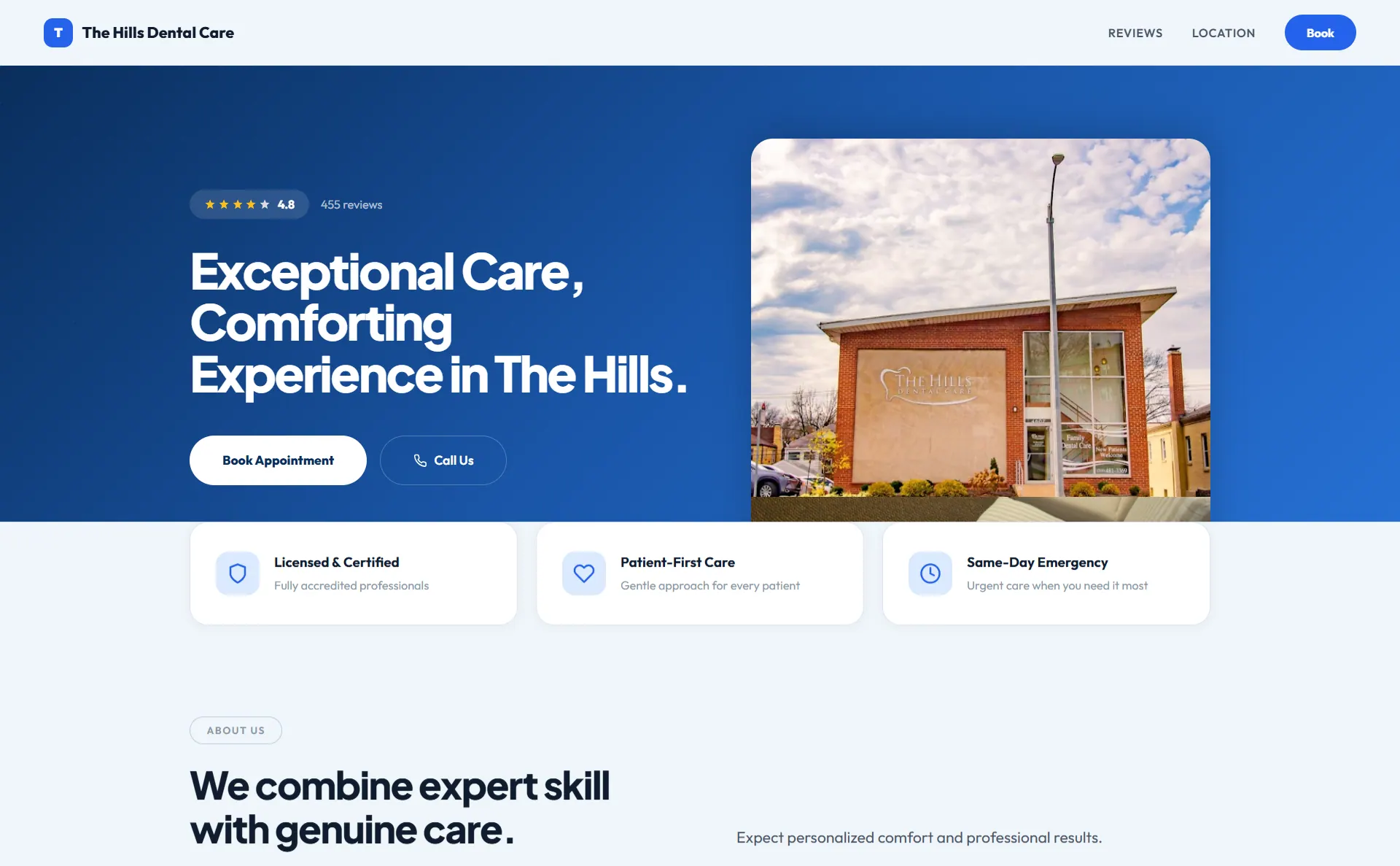 Website built with Mapslio 2